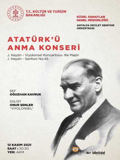 ADSO Atatürk'ü Anma Konseri